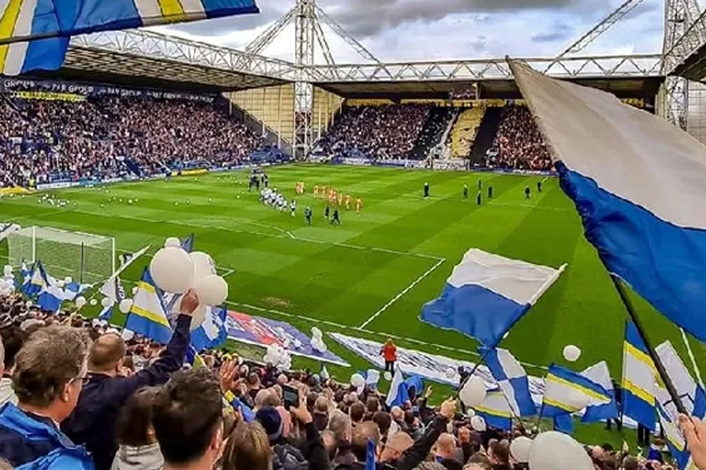 PNE Flags archive photograph 20 at Deepdale.
